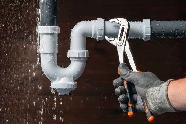 Professional Water Line Repair technician working in Braham, MN